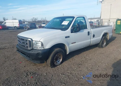 2004 Ford F-350 Xl/Xlt из США, поврежденный, VIN 1FTSF30P54EC19177